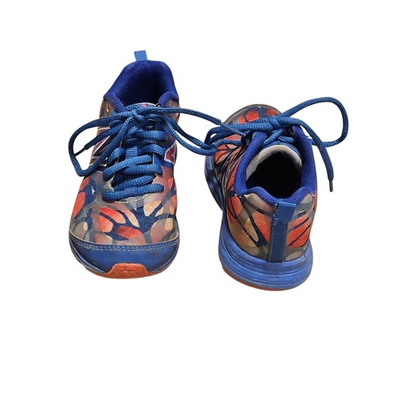 New Balance Kids' Blue and Orange Sneakers - Picture 2 of 5